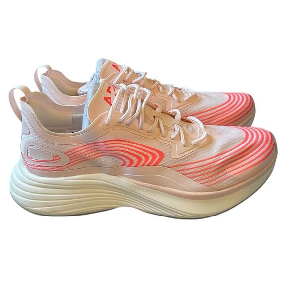 Athletic Propulsion Labs Steamline Crème/Magma/White Sneakers New Size 11 - Picture 2 of 11